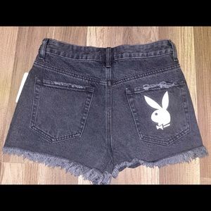 NWT Black Playboy Bunny 🐰 Shorts 🖤